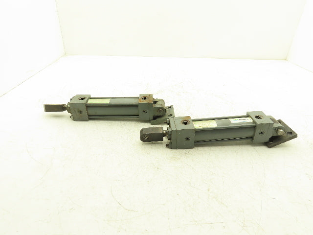 Miller A86R2B/A50B2B Pneumatic Air Cylinder 1-1/2" Bore 4" Stroke Lot of 2