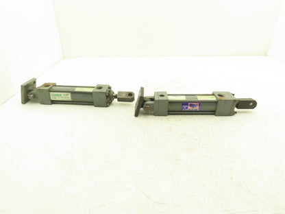 Miller A86R2B/A50B2B Pneumatic Air Cylinder 1-1/2" Bore 4" Stroke Lot of 2