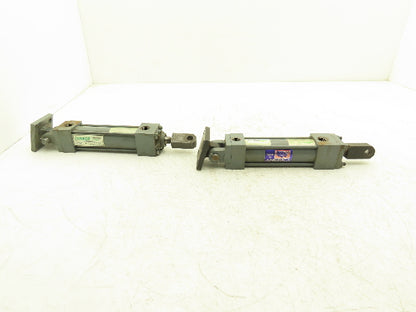 Miller A86R2B/A50B2B Pneumatic Air Cylinder 1-1/2" Bore 4" Stroke Lot of 2