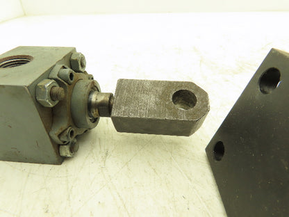 Miller A86R2B/A50B2B Pneumatic Air Cylinder 1-1/2" Bore 4" Stroke Lot of 2