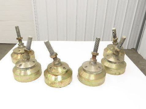 Lathe Machine Leveling Feet 1-1/4-7 Bolt 7"-11" Adj Height Set of 6