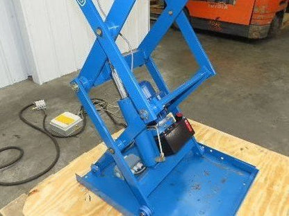 Hymo CXX4-8 Hydraulic Scissor Lift Table 400kg 880lb 36" Travel 24x31" 240V 3Ph