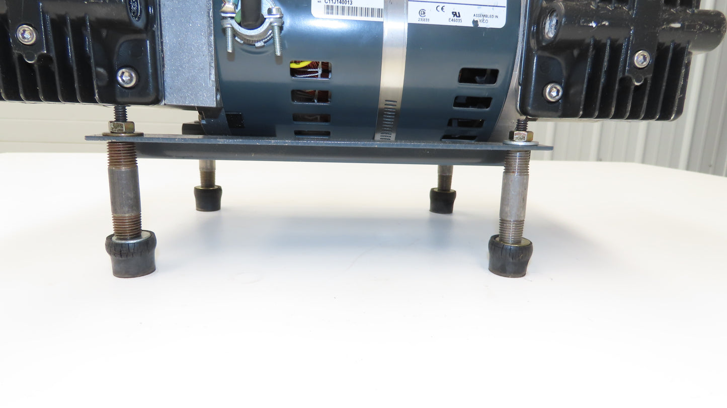 Air Dimensions R254-BT-AA1 Dia-Vac Diaphragm Pump R-Series High Vacuum Quad Head