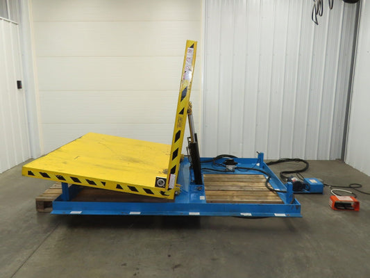 Max LPTT-UP Lift Table Max Upenders Hydraulic Tipper 2000lbs 78x54" Top 115V 1Ph