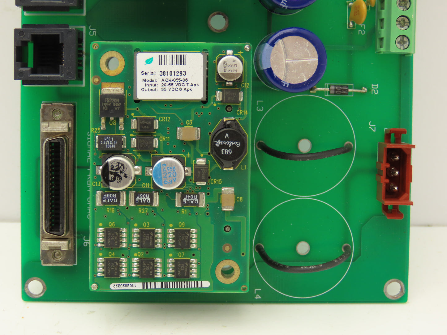 Newport 90010584 Printed Circuit Board For Newport CNC Machine REV B