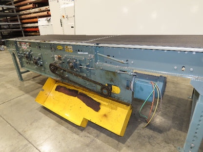 Hytrol 36"x 10' Gapper Conveyor 30" Belt 2-Speed Package Gapping 165-122 FPM