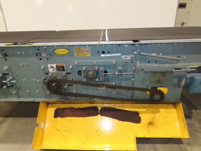 Hytrol 36"x 10' Gapper Conveyor 30" Belt 2-Speed Package Gapping 165-122 FPM