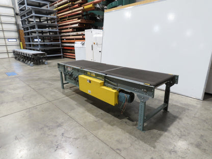 Hytrol 36"x 10' Gapper Conveyor 30" Belt 2-Speed Package Gapping 165-122 FPM