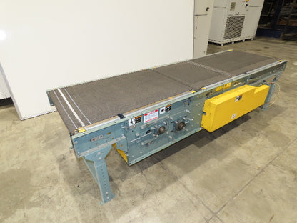 Hytrol 36"x 10' Gapper Conveyor 30" Belt 2-Speed Package Gapping 165-122 FPM
