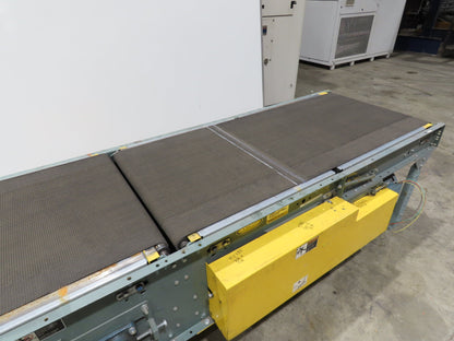 Hytrol 36"x 10' Gapper Conveyor 30" Belt 2-Speed Package Gapping 165-122 FPM