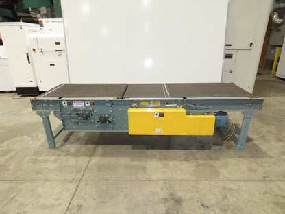 Hytrol 36"x 10' Gapper Conveyor 30" Belt 2-Speed Package Gapping 165-122 FPM