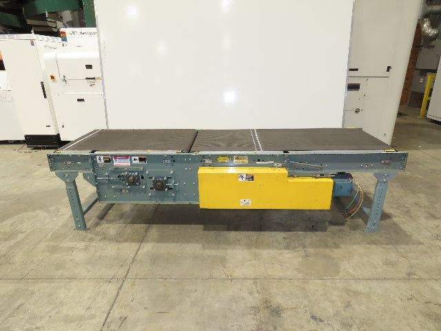 Hytrol 36"x 10' Gapper Conveyor 30" Belt 2-Speed Package Gapping 165-122 FPM