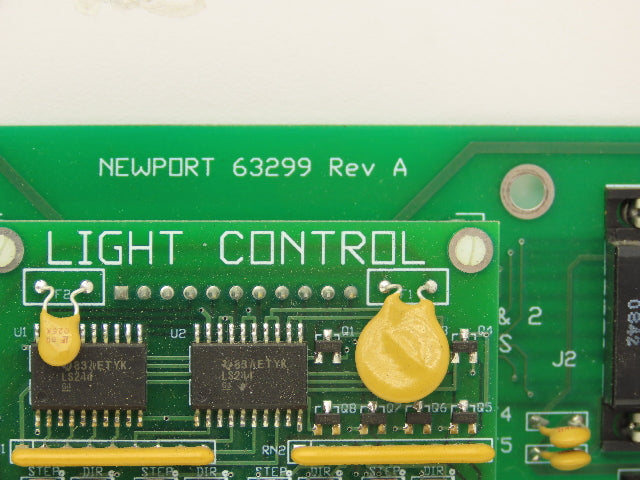 Newport 63299 Printed Circuit Board For Newport CNC Machine REV A Light Control