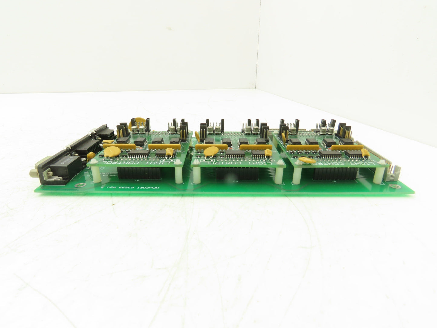 Newport 63299 Printed Circuit Board For Newport CNC Machine REV A Light Control