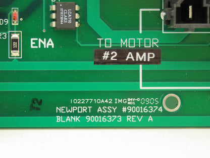 Newport 90016374 Printed Circuit Board For Newport CNC Machine Motor REV A