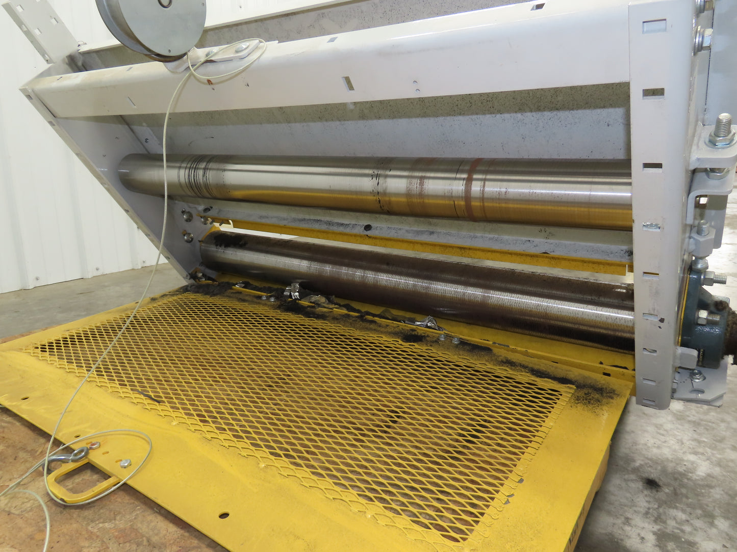 Hytrol 43" Tail Pulley Assembly for Parcel Belt Slider Bed Conveyor