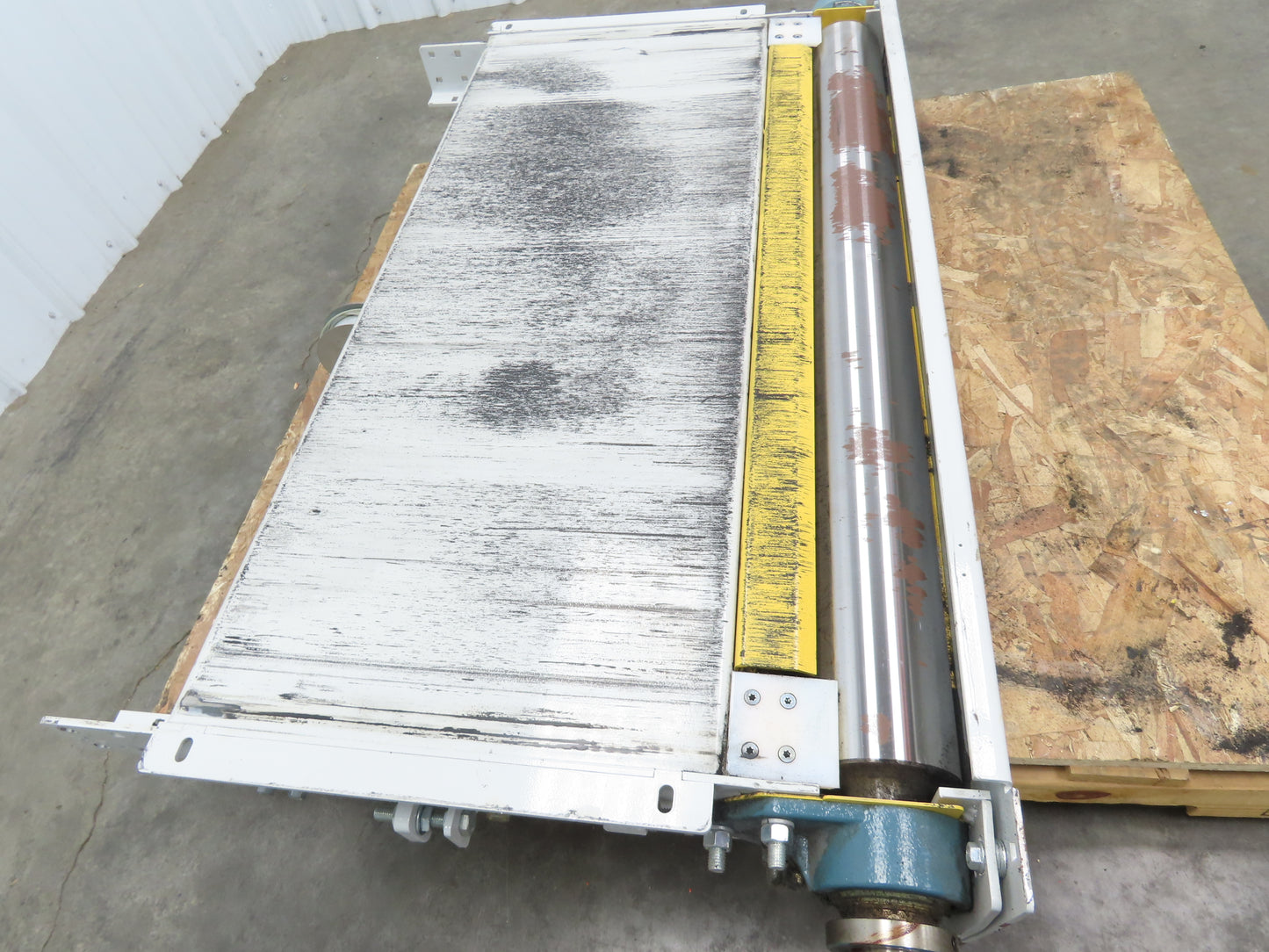 Hytrol 43" Tail Pulley Assembly for Parcel Belt Slider Bed Conveyor