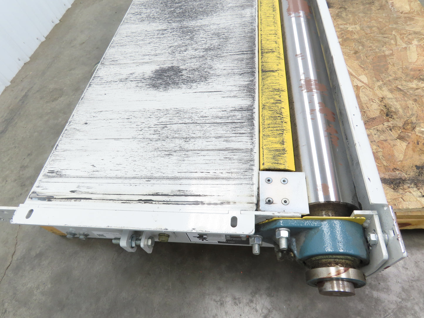 Hytrol 43" Tail Pulley Assembly for Parcel Belt Slider Bed Conveyor