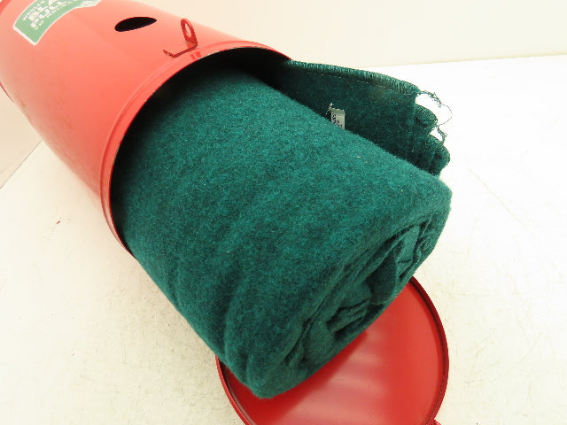 Fite Rite Wool Fire & First Aid Blanket Wall Mount Holder Red Metal Canister
