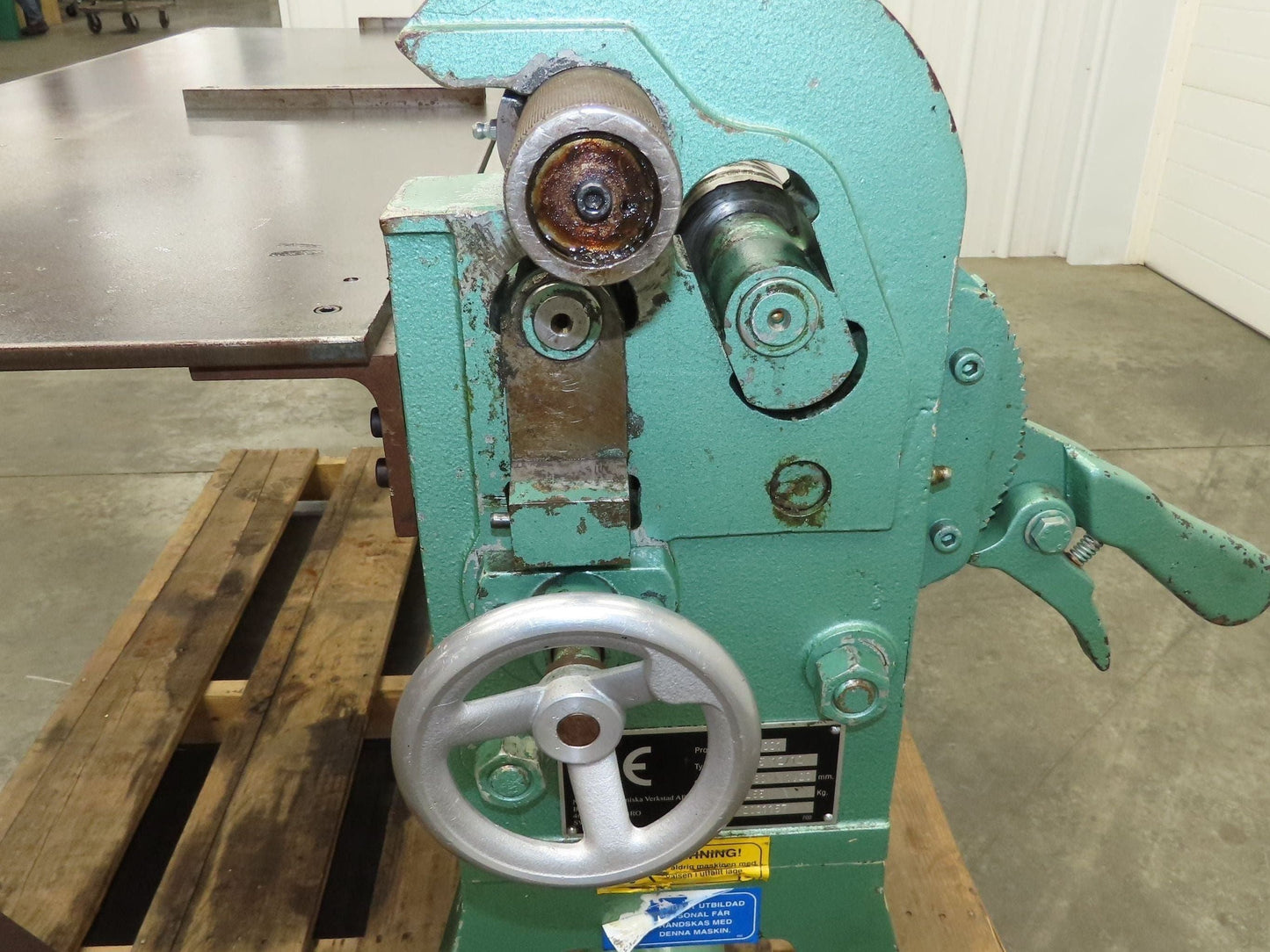 Luna 4135 12/12 Bending Roller 1260 x 1.20mm Sheet Metal 18 GA 230/460V 3Ph