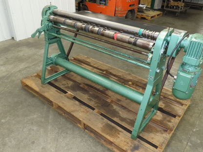 Luna 4135 12/12 Bending Roller 1260 x 1.20mm Sheet Metal 18 GA 230/460V 3Ph