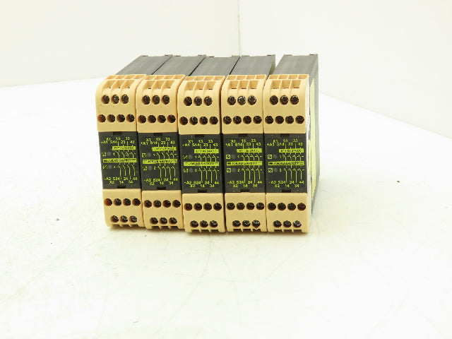 Jokab Safety E1T 0s Safety Expansion Relay 24VDC Lot of 5