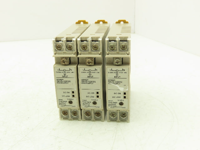 Omron S8VS-03005 Power Supply Switch Mode 100-240VAC Input 5VDC Output Lot of 3