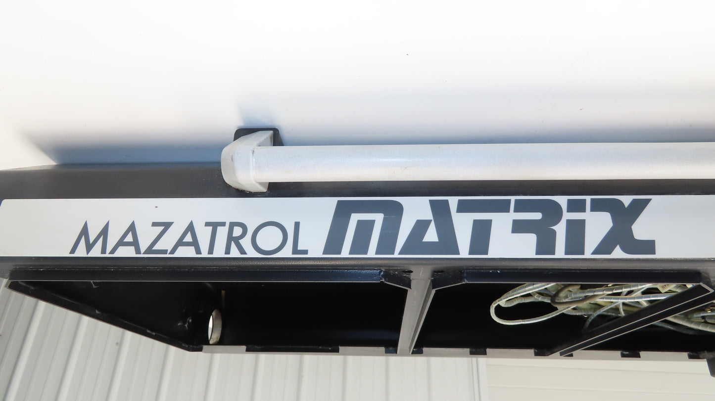 Mazak Mazatrol Matrix Operator Console For LCD Screen, Keyboard, & IDEC Control