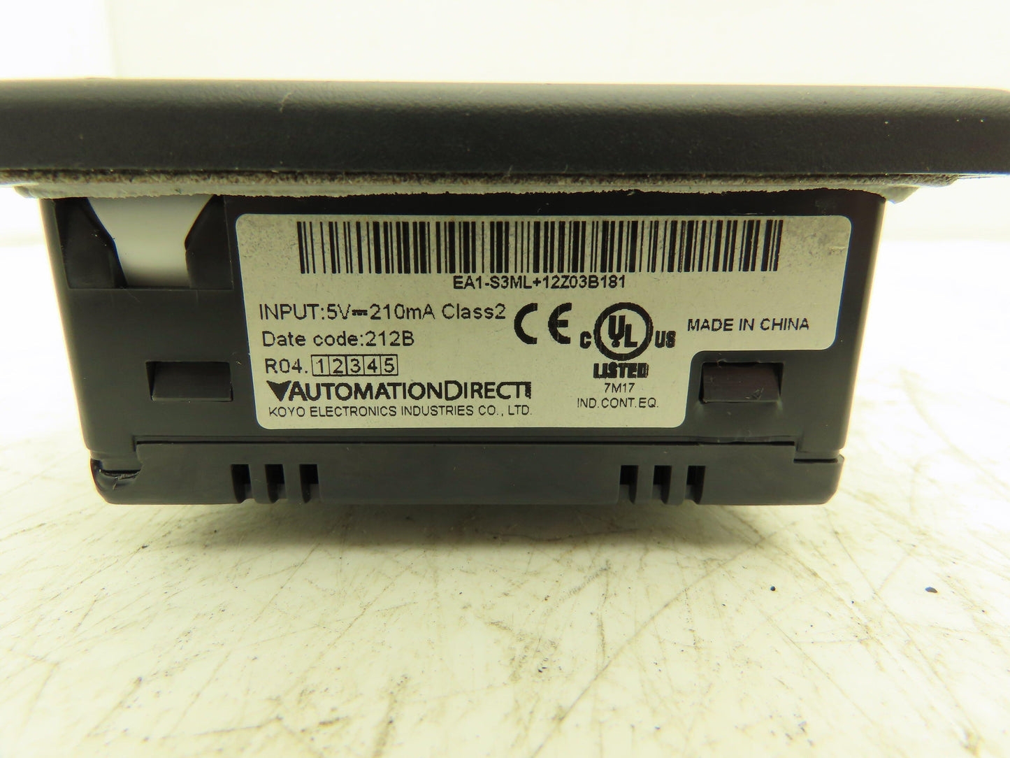 Automation Direct 3" Monochrome Touch Screen LED Backlight C-more Micro Ser. EA1