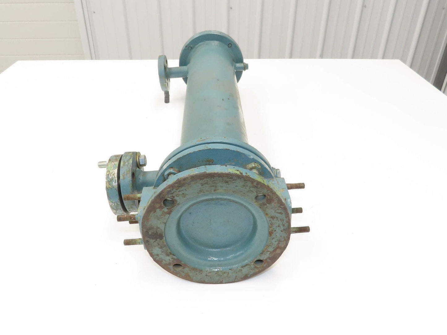 Wilhelm Deller Oil Cooler Shell & Tube Heat Exchanger Metric Flange 26"L