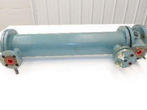 Wilhelm Deller Oil Cooler Shell & Tube Heat Exchanger Metric Flange 26"L