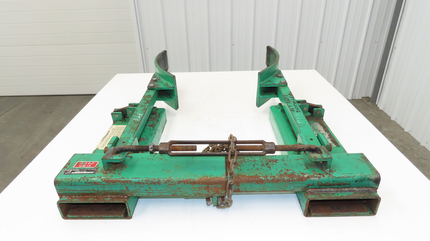 Valley Craft 61458 0497 Steel Barrel Drum Handler Carrier Lifter 1500 lbs