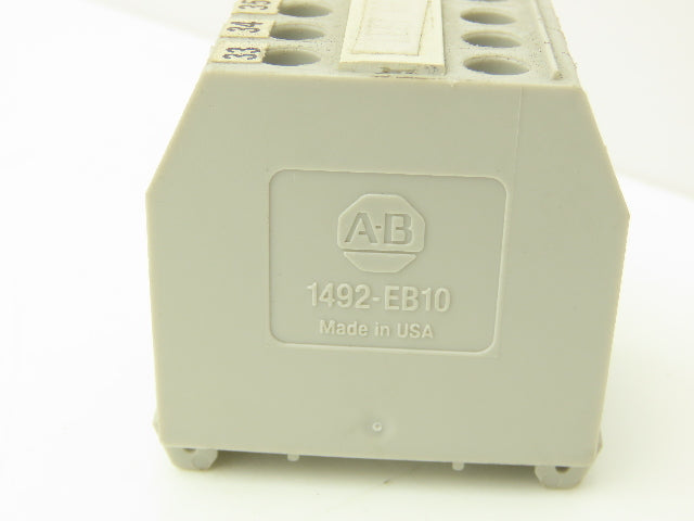 Allen Bradley 1492-W10 Terminal Block Gray Single Circuit 10mm Lot of 170