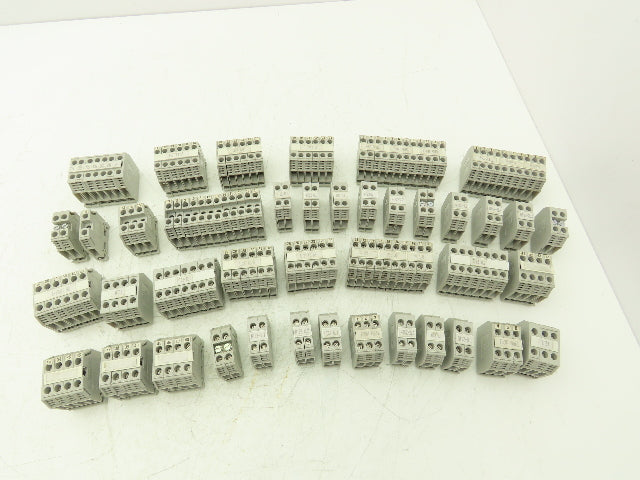 Allen Bradley 1492-W10 Terminal Block Gray Single Circuit 10mm Lot of 170