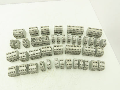 Allen Bradley 1492-W10 Terminal Block Gray Single Circuit 10mm Lot of 170