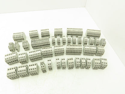 Allen Bradley 1492-W10 Terminal Block Gray Single Circuit 10mm Lot of 170