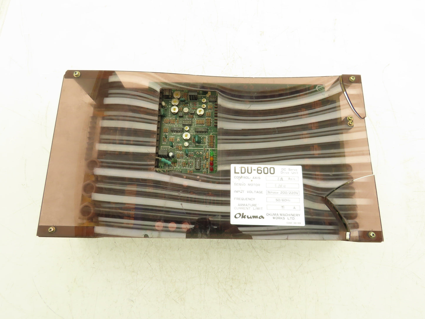 Okuma LDU-600 Servo Drive 3Ph 200/230Vac In 3.2kW 70A 60Hz Out