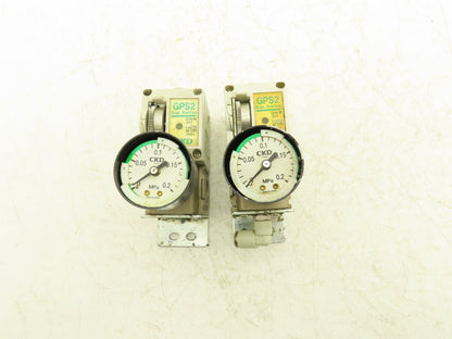 CKD GPS2-07-15-PGC0 Gap Switch 50-200kPa 7-29psi Lot of 2