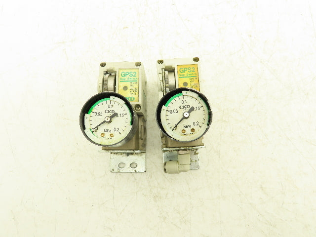 CKD GPS2-07-15-PGC0 Gap Switch 50-200kPa 7-29psi Lot of 2