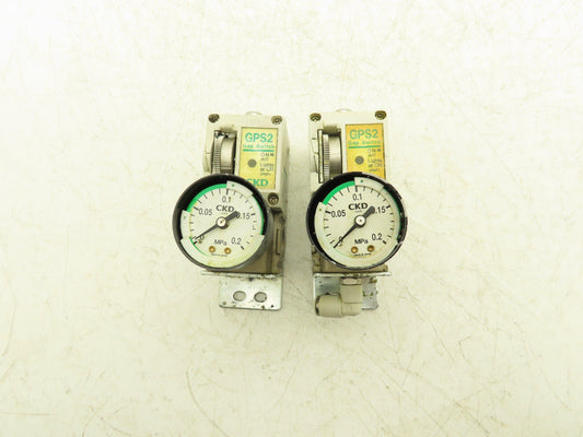 CKD GPS2-07-15-PGC0 Gap Switch 50-200kPa 7-29psi Lot of 2