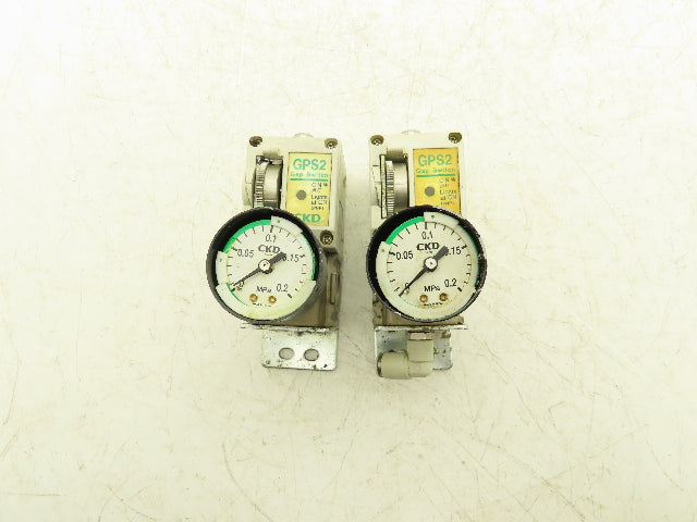 CKD GPS2-07-15-PGC0 Gap Switch 50-200kPa 7-29psi Lot of 2