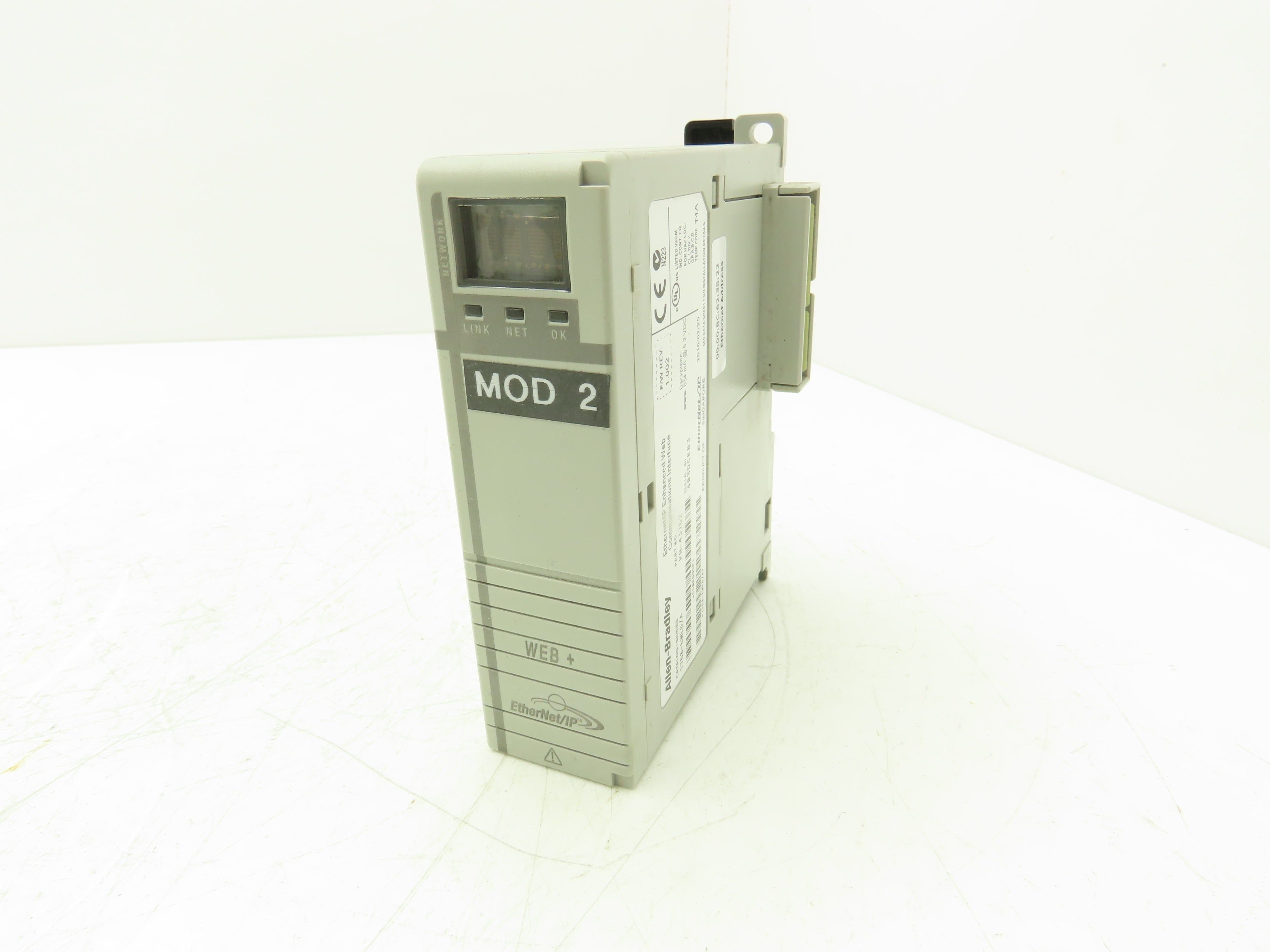 Allen Bradley 1768-EWEB Communications Interface Module Ethernet IP En ...