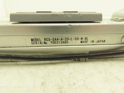 IAI RCS-SA4-A-20-L-50-N-BL Robo Cylinder Linear Actuator 50mm Stroke 20W 78.4Nm