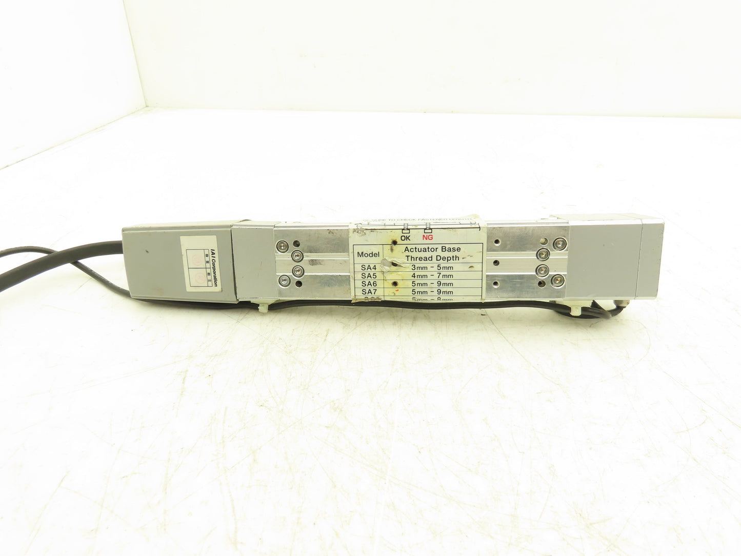 IAI RCS-SA4-A-20-L-50-N-BL Robo Cylinder Linear Actuator 50mm Stroke 20W 78.4Nm