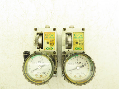 CKD GPS2-07-15-PGC0 Gap Switch 50-200kPa 7-29psi Lot of 2