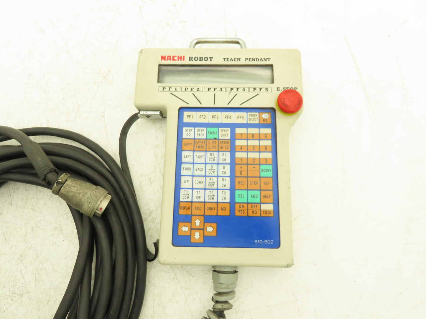 Nachi-Fujikoshi RTC221 Robot Teach Pendant Controller 24-Pin Plug