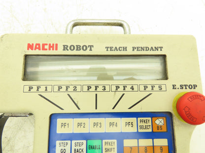 Nachi-Fujikoshi RTC221 Robot Teach Pendant Controller 24-Pin Plug