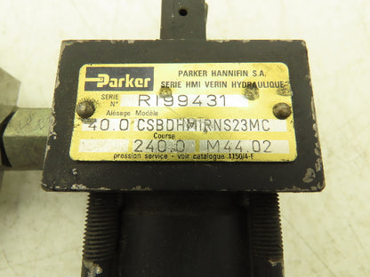 Parker CSBDHMIRNS23MC Cylinder 230mm Stroke 45mm Bore 28mm Rod W/ Sun Manifold