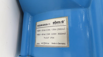 Siemens 1PH7167-2HF03-0BK0 Servo Motor 45kW 2000 RPM 460V 3PH Fan Cooled
