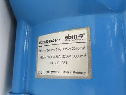 Siemens 1PH7167-2HF03-0BK0 Servo Motor 45kW 2000 RPM 460V 3PH Fan Cooled